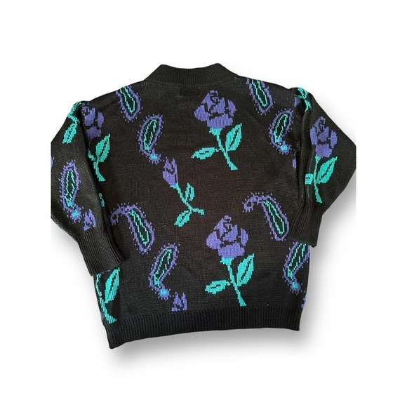 Vintage Ricki 80's Crewneck Oversized Women's‎ Sweater Size M - Picture 2 of 3